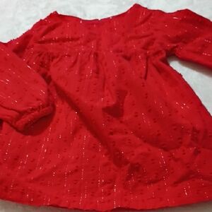 Old Navy Scarlet Textured Top